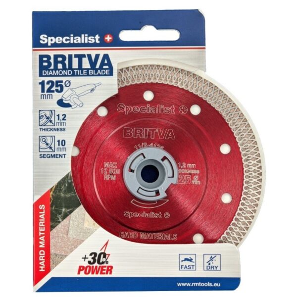 Teemantketas Specialist Britva 125mm