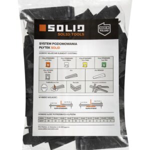 Solid plaatimisankru kiilud 50tk mustad