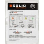 Solid plaatimisankru valged kiilud 50tk