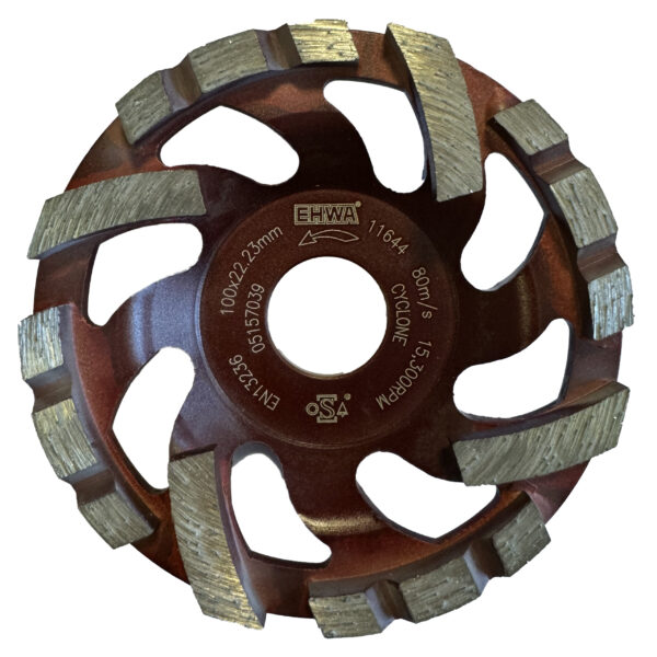 Lihvkettas EHWA TROMB Ø100-150mm keskmise tugevusega betoonile (Hilti lihvijatele)