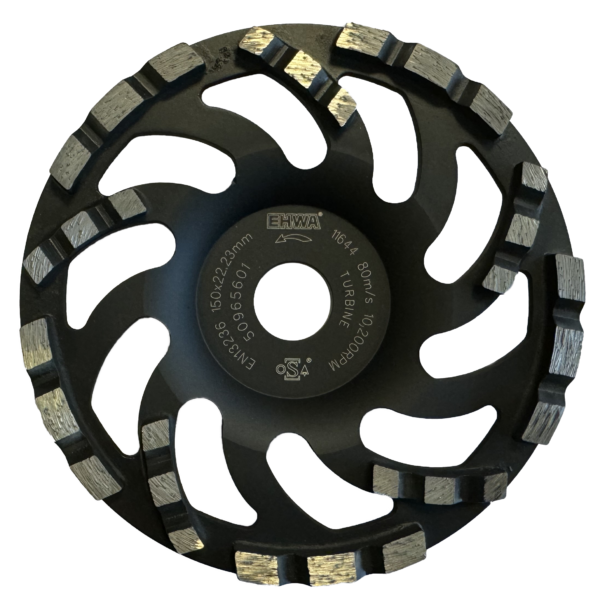 Teemant lihvketas EHWA TURBINE d-150×22,2mm betoonile