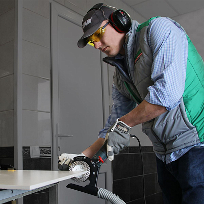 Abivahend nurga lihvimiseks MECHANIC TILEDUSTER