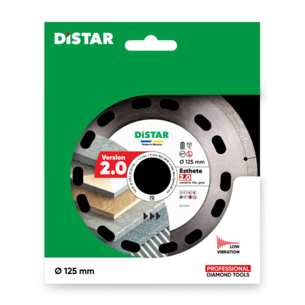 Distar Esthete 1A1R (Esthete 2.0) teemantketas 1,1mm Distar Esthete 1A1R 2.0 teemantketas – õhuke kuivlõikamise ketas keraamikale ja portselanile