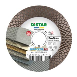 Teemantketas DISTAR 1A1R PRO GRES 45 kraadi lõikamiseks ja lihvimiseks Teemantketas DISTAR 1A1R PRO GRES