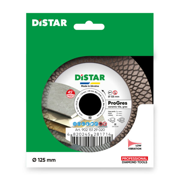 Teemantketas DISTAR 1A1R PRO GRES 45 kraadi lõikamiseks ja lihvimiseks