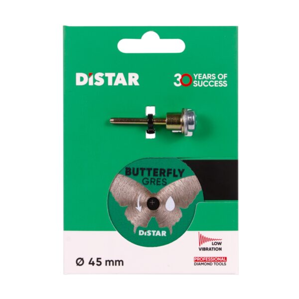 Distar Butterfly Teemantketas võlliga 45mm/0,6mm (ava 5,8mm)