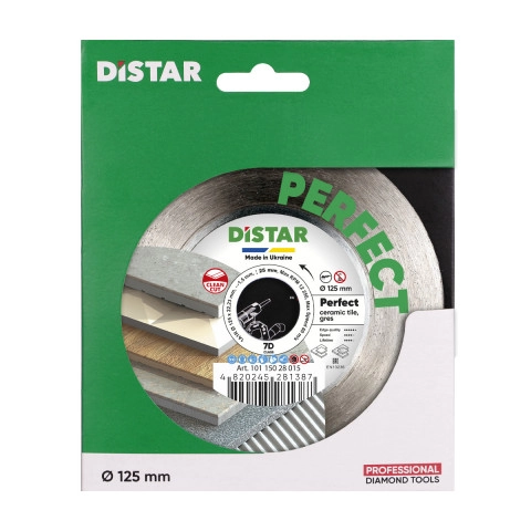 Teemantketas DISTAR PERFECT klinker ja pressplaatidele (DEKTON)1A1R 125×1,5mm