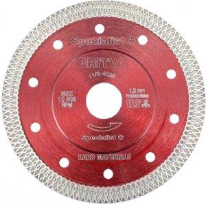 Specialist+ teemantketas plaatidele 125×1,2×22mm Britva Specialist+ teemantketas 125mm