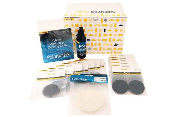 Mirka klaasi poleerimise komplekt Glass Polishing Kit Mirka klaasi poleerimise komplekt