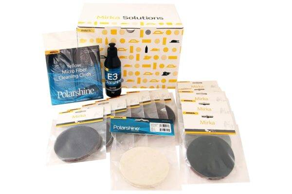 Mirka klaasi poleerimise komplekt Glass Polishing Kit Mirka klaasi poleerimise komplekt (2)