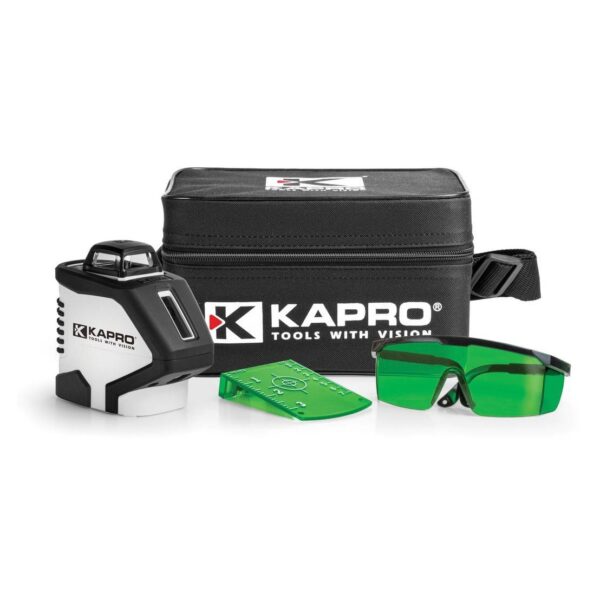 Kapro lasermõõtur, roheline 360° Kapro ristjoonlaser roheline 360°