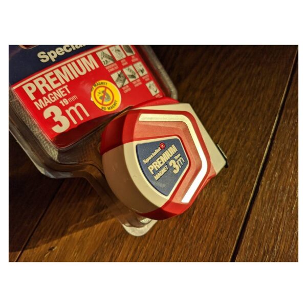 SPECIALIST+ mõõdulint 3 m x 19 mm PREMIUM (6)
