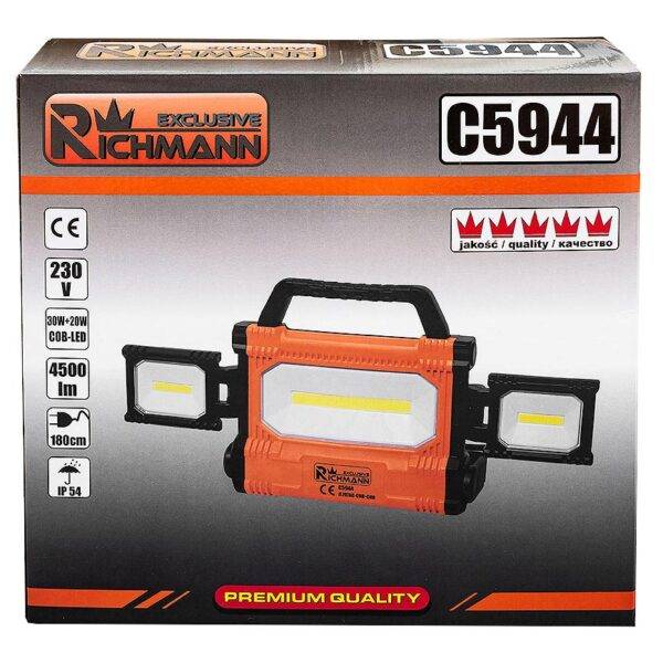 RICHMANN ehituslamp 4500 lm COB-LED Richmann ehituslamp 4500 lm C5944 (6)
