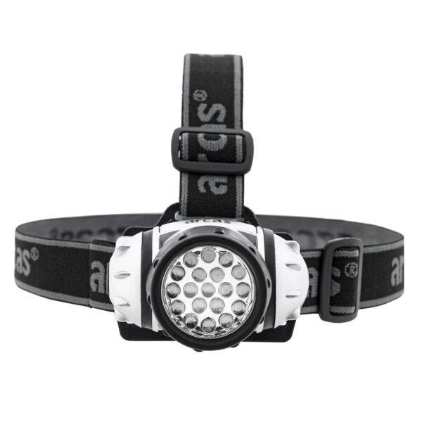 ARCAS pealamp 19 LED, 3xAAA ARCAS pealamp 19 led