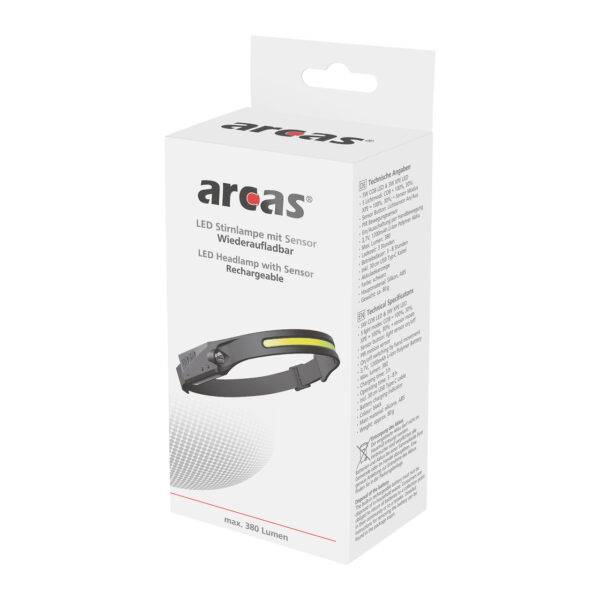 Arcas pealamp 380 lm laetav USB-C (5W+3W) ARCAS pealamp 380 lm laetav (2)