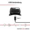 Arcas pealamp 9W laetav (480 lm, USB-C) ARCAS pealamp 9W laetav (4)
