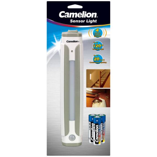Camelion liikumisanduriga kohtvalgusti 25 lm (3xAA) CAMELION kohtvalgusti liikumisanduriga (3)