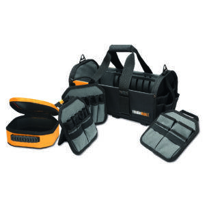IMGS_4_SCREWFIX10 Avatud tööriistakott reguleeritavate sakkidega ToughBuilt®, 45 cm