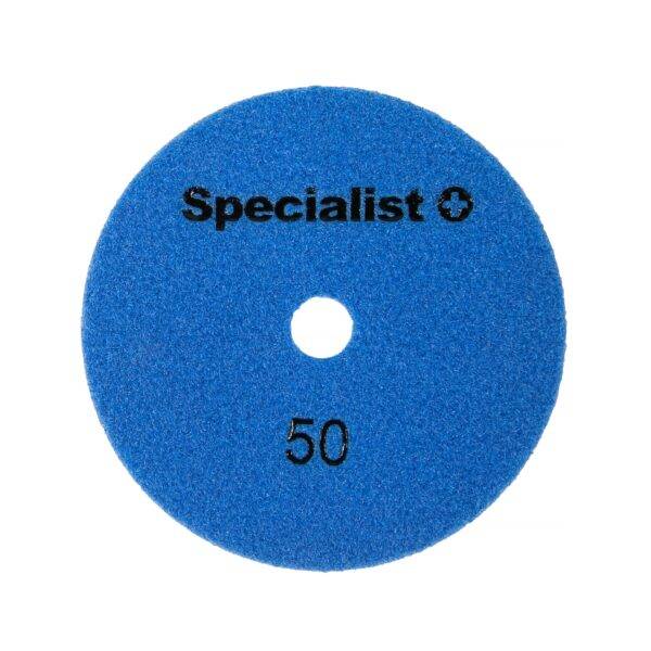 Specialist+ kuiv teemant poleerketas, universaalne, 125 mm, P50 Specialist+ kuiv poleerketas 125 mm 50P (2)