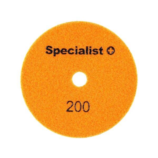 Specialist+ kuiv teemant poleerketas, universaalne, 125 mm, P200 Specialist+ kuiv poleerketas 125 mm 200P (2)