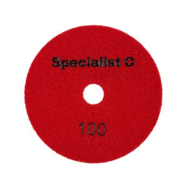 Specialist+ märg teemant poleerketas, 125 mm, P100 Specialist+ märg poleerketas 125 mm 100P (2)