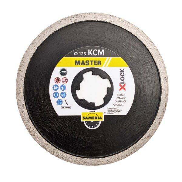 Samedia teemantketas KCM graniitplaadile 125 mm X-Lock Samedia teemantketas graniitplaadile 125 mm