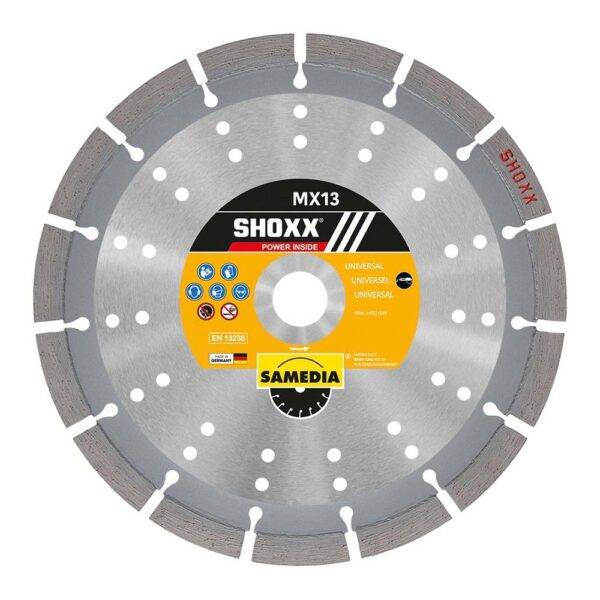 Samedia mx13 teemantketas betoonile 350x25,4