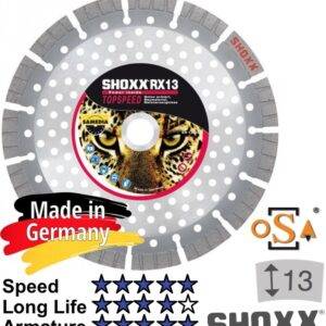 Samedia shoxx teemantketas betoonile 125 mm