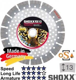 Samedia shoxx teemantketas betoonile 125 mm