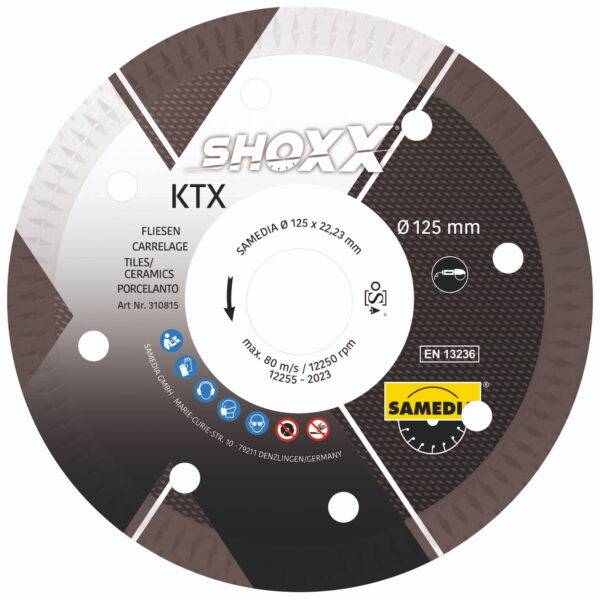 Samedia KTX teemantketas 115x22x1,3 mm Samedia teemantketas 115 mm