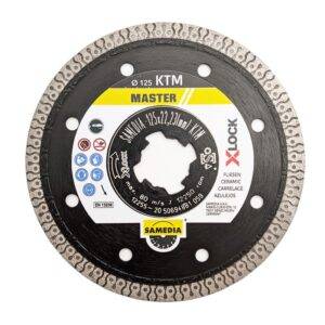 Samedia teemantketas kivile 125 mm x-lock