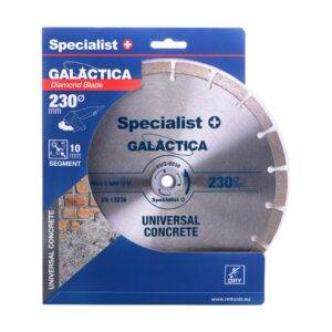 Specialist+ teemantketas betoonile 230 mm galactica