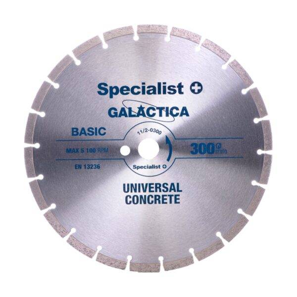 Specialist+ teemantlõikeketas GALACTICA 300 mm Specialist+ teemantketas betoonile 300 mm (2)