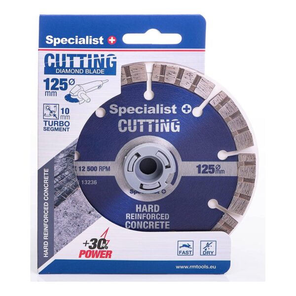Specialist+ teemantketas betoonile 125 mm premium
