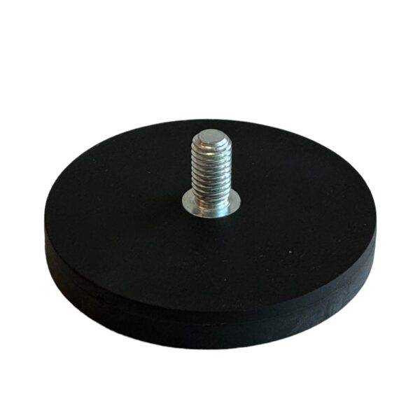 Magnetiline kummeeritud hoidik 66 mm, M8
