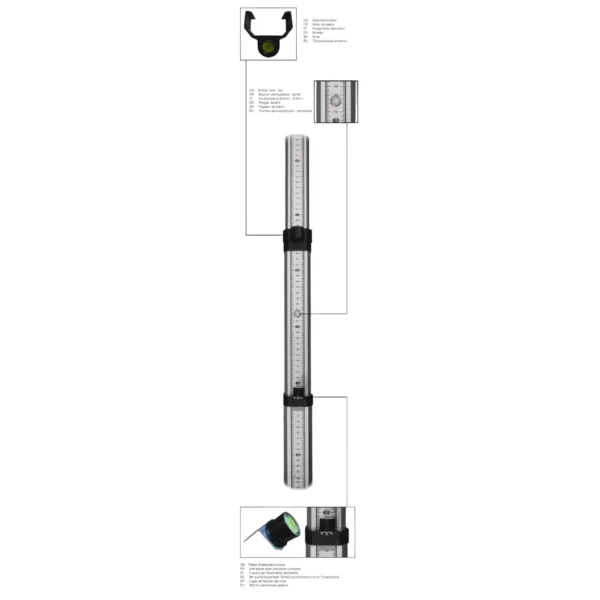 image-429.webp Teleskoopiline alumiiniumist nivelleerimislatt STAFF 3 m, ADA Instruments