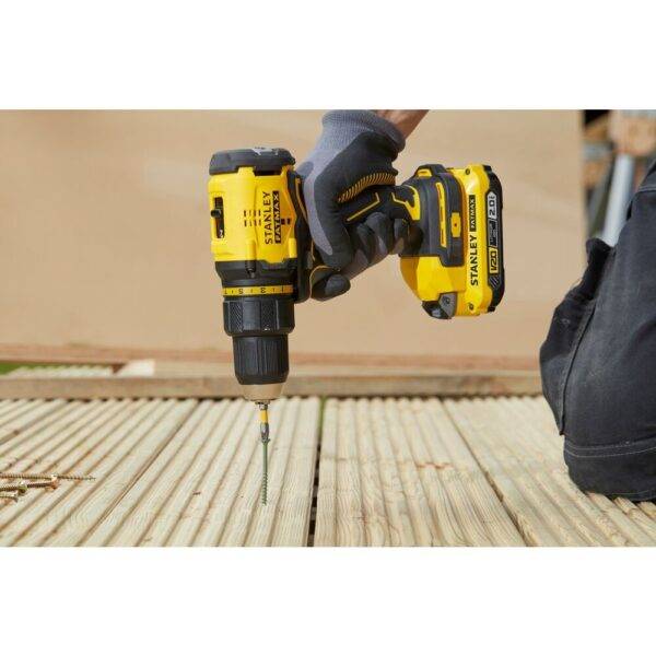 Stanley SFMCD710D2K kruvikeeraja/puur; 20V 2x2,0Ah