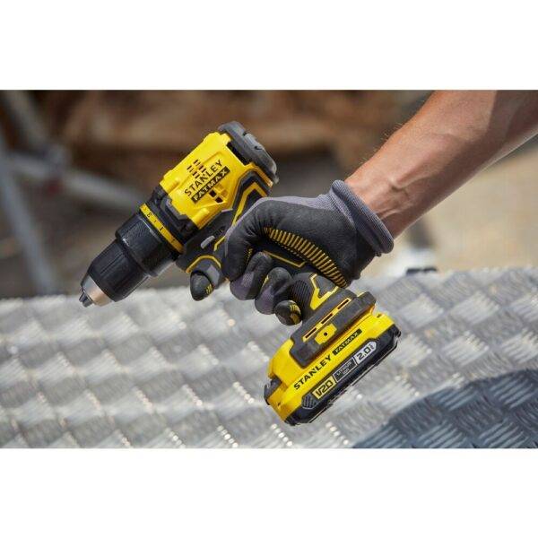Stanley SFMCD710D2K kruvikeeraja/puur; 20V 2x2,0Ah