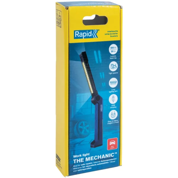 RAPID The Mechanic käsilamp 500 lm RAPID käsilamp 500 lm THE MECHANIC (8)