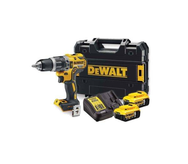 Trell-kruvikeeraja DeWALT DCD796P2; 18V 2x5,0Ah