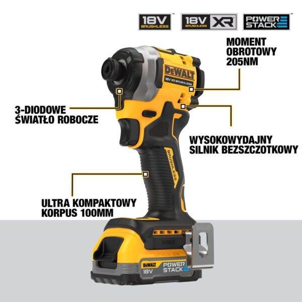 image-710.jpg Löökpuksiir DeWALT DCF850E2T; 18V 2x1,7Ah