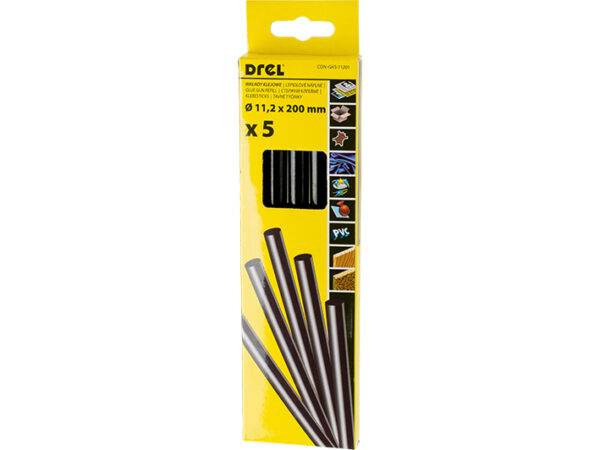 image-930.jpg Kuumliimipulgad 11,2 mm x 200 mm, must, 5 tk.