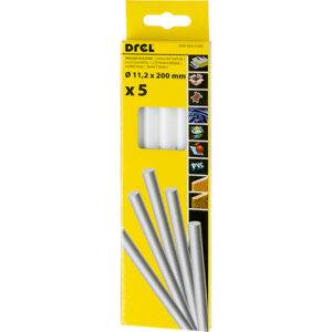 Kuumliimipulgad 11,2 mm x 200 mm, valge, 5 tk.