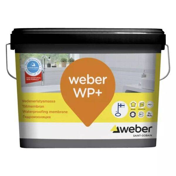 Weber wp+ hüdroisolatsioon 15l