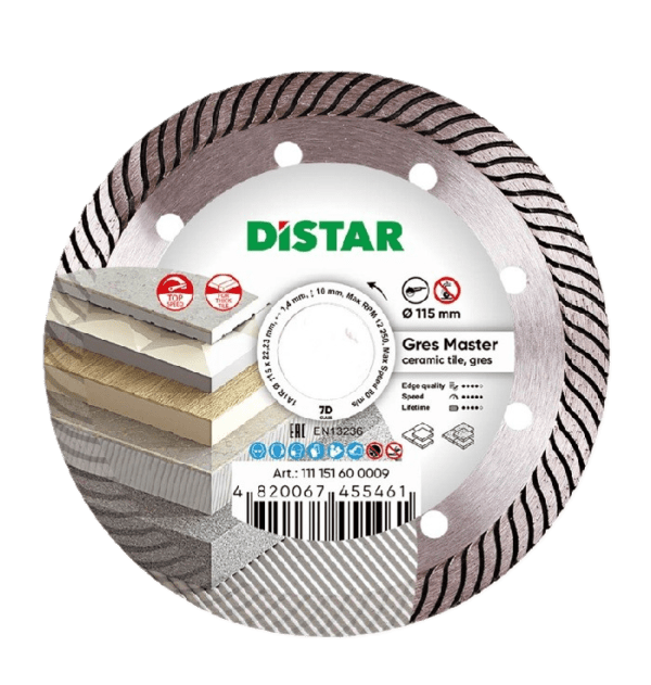 Distar gres master teemantketas 115mm