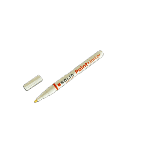 Solid marker thin valge