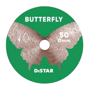 Distar butterfly miniketas 50mm ilma võllita