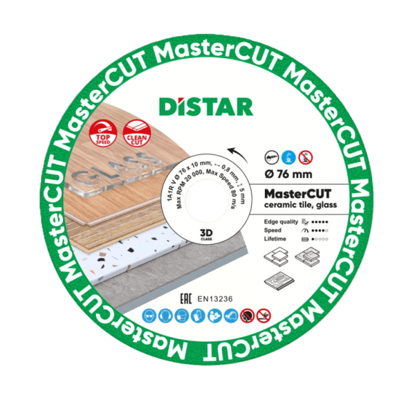 DISTAR MasterCut Ø 76 mm teemantpuruga ketas Distar mastercut teemantketas 76mm