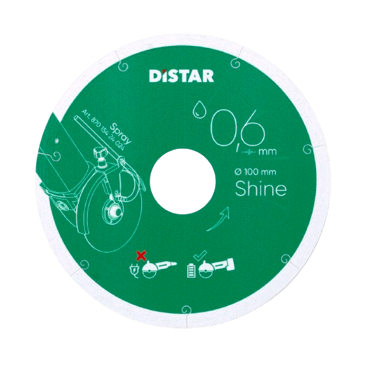 Distar Shine märglõikuse ketas 100 x 0.6 mm Distar shine märglõikusketas 100mm