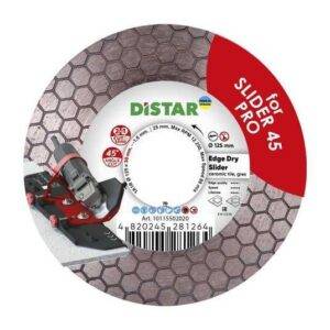 Distar edge dry slider teemantketas 125mm